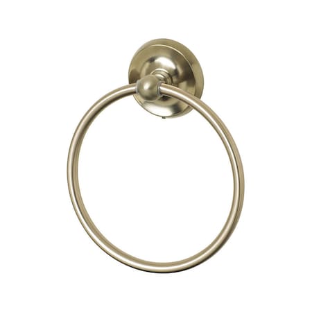 Oakbrook Collection OakBrook Brushed Nickel Towel Ring Zinc 355-0504